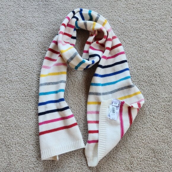 GAP Accessories - NWT GAP Striped Scarf Merino/Cotton